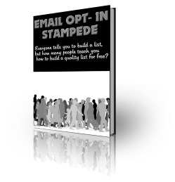 Email Opt-in Stampede eBook